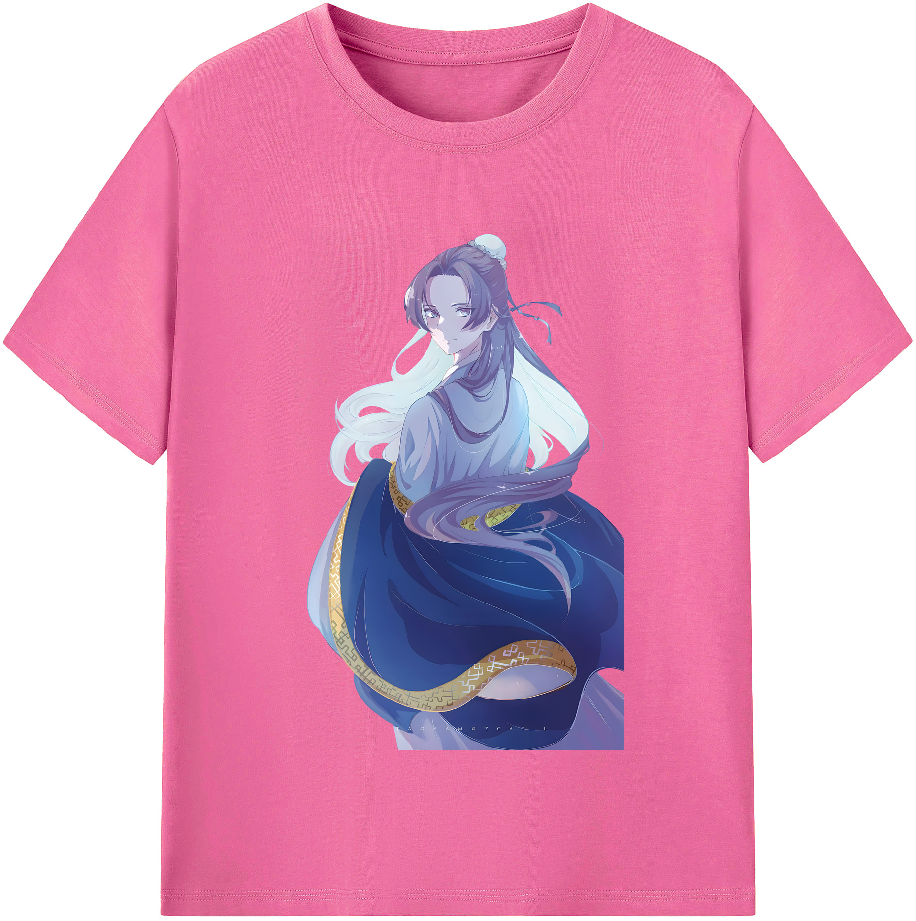 （画像用） 薬屋のひとりごと The Apothecary Diaries レディースカジュアルプリントTシャツ（綿100％）